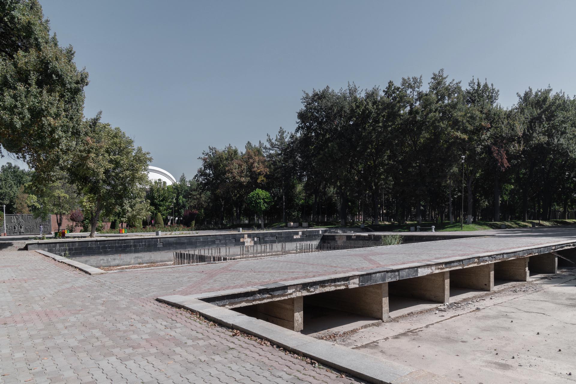 Fountains at Mustaqillik Square