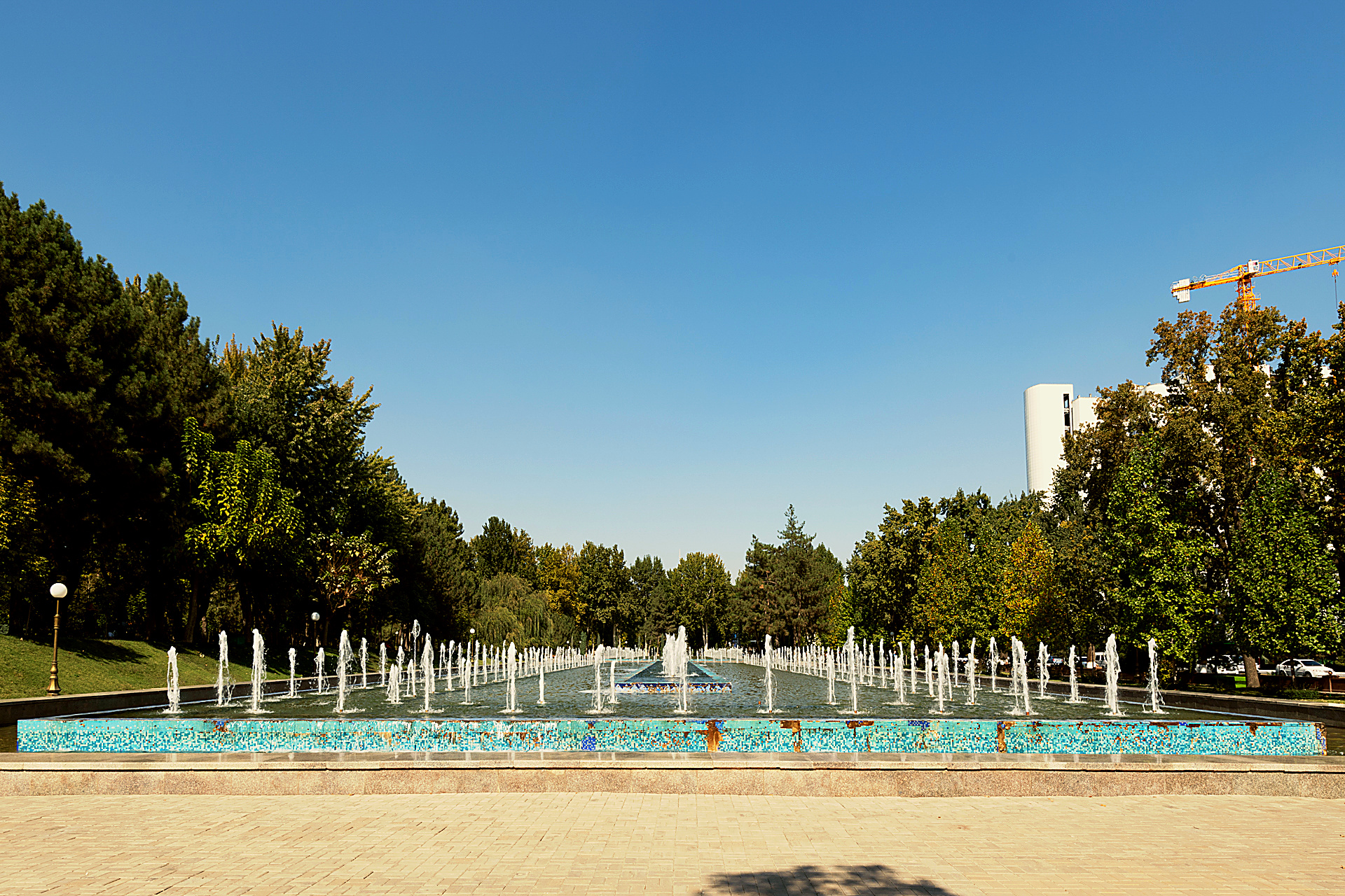 Fountains at Mustaqillik Square